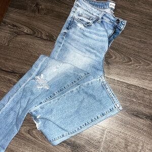 Studio blue Light Blue Distressed Jeans